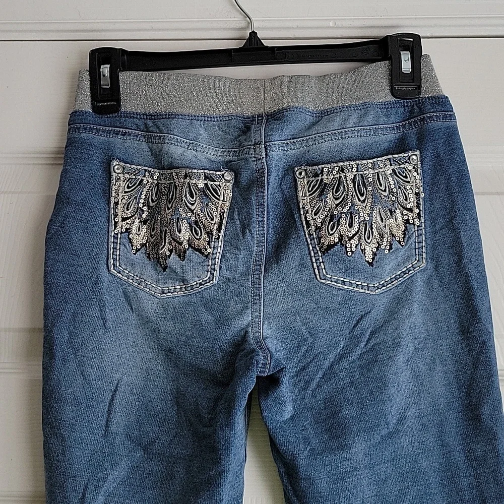 Justice Girl's Mid Rise Jeggings